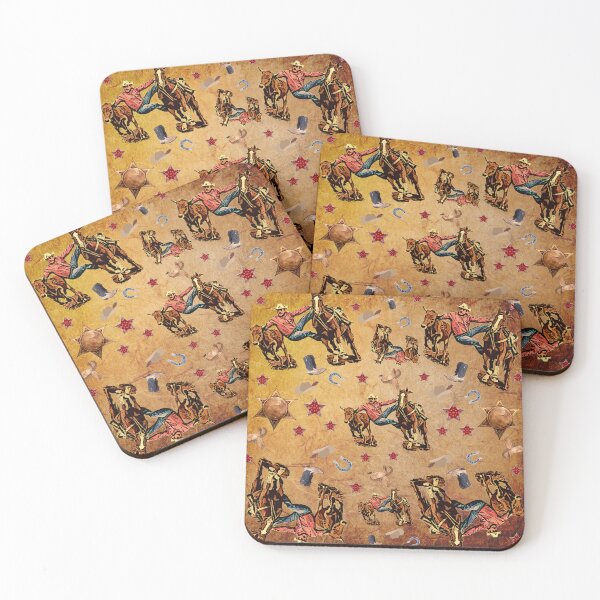 Item preview, Steer Wrestler-Bulldogger Pattern Design designed and sold by handsoftime2020.
