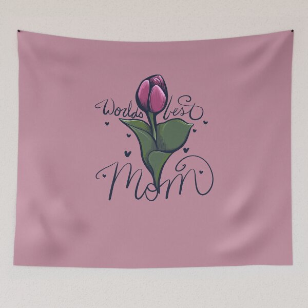 Item preview, World's Best Mom Tulip designed and sold by FrictionMaxxing.