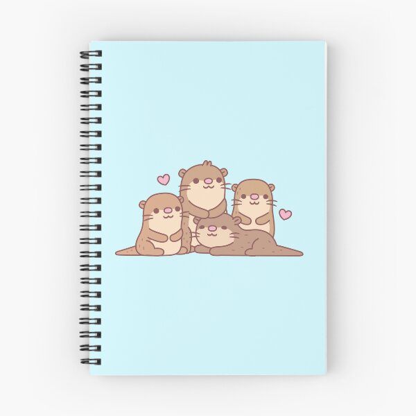 Item preview, Cute Group Of Otters designed and sold by rustydoodle.