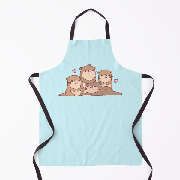 Item preview, Cute Group Of Otters designed and sold by rustydoodle.