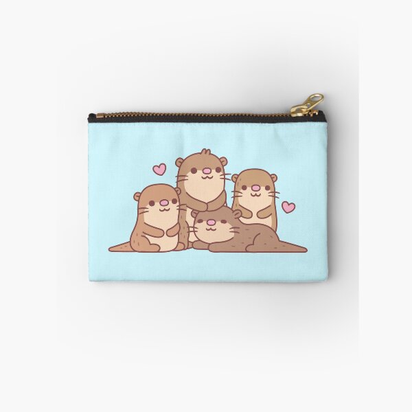 Item preview, Cute Group Of Otters designed and sold by rustydoodle.