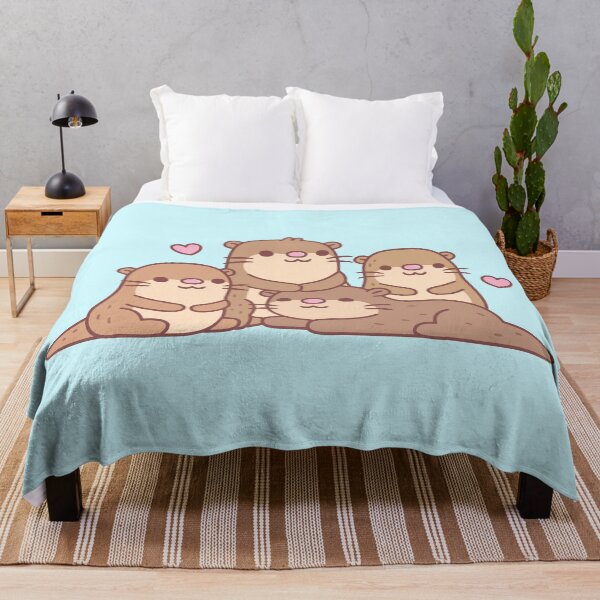Item preview, Cute Group Of Otters designed and sold by rustydoodle.