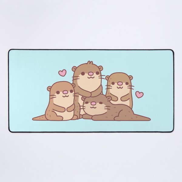 Item preview, Cute Group Of Otters designed and sold by rustydoodle.