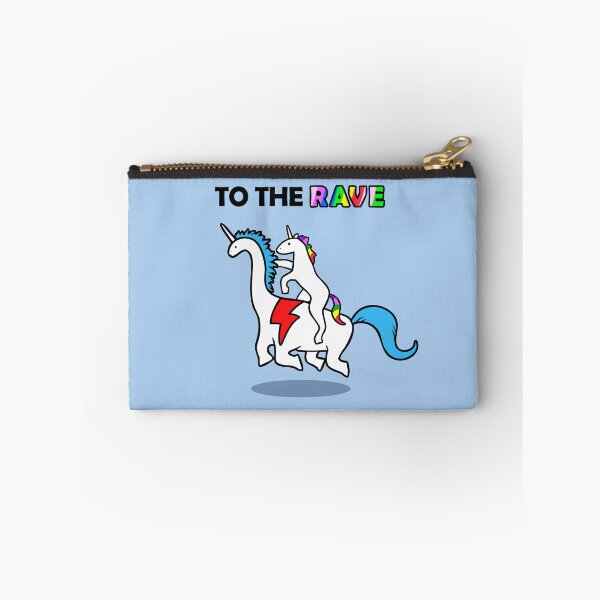 Item preview, To The Rave! (Unicorn Riding Dinocorn) designed and sold by jezkemp.