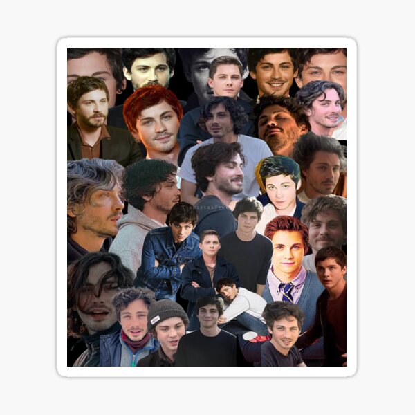 Artikel-Vorschau von Logan Lerman Fotocollage, designt und verkauft von T-shirtakStore.