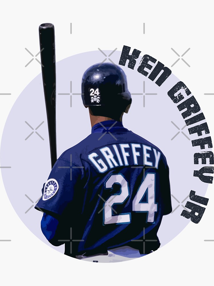 "Ken Griffey Jr. Baseball Designs " Sticker For Sale By Saxon-Campbell ...