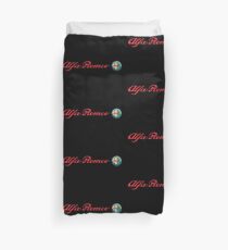 Alfa Romeo Word Duvet Cover
