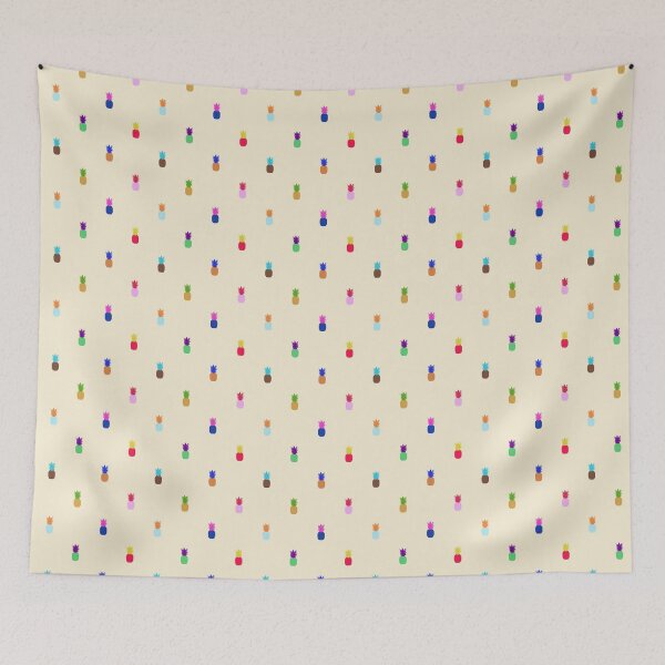 Item preview, Pineapple Colourful Pattern designed and sold by jezkemp.