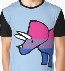 Biceratops (Bisexual Triceratops) Graphic T-Shirt