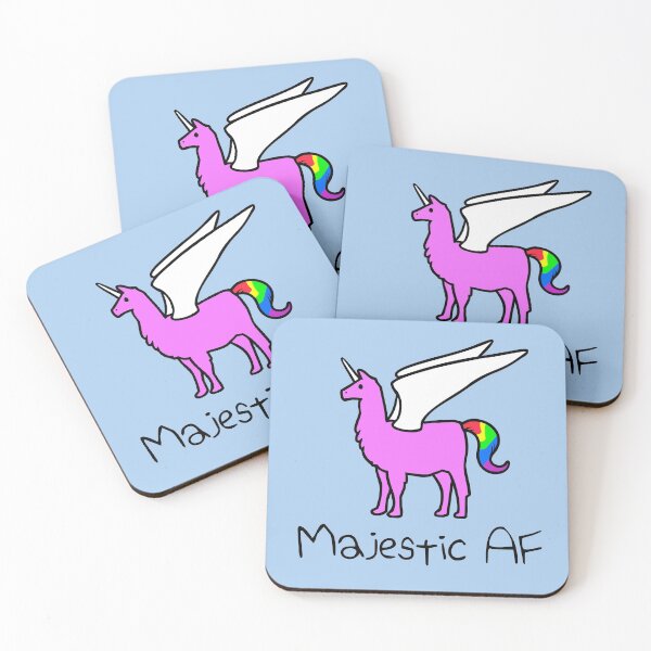 Item preview, Majestic AF Pink Llamacorn designed and sold by jezkemp.