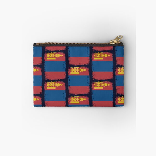 Item preview, Mongolia Flag Distressed designed and sold by rafaeltto.