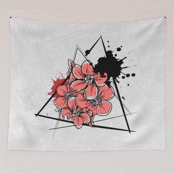 Item preview, Abstract Strange Flowers designed and sold by tabemisa.