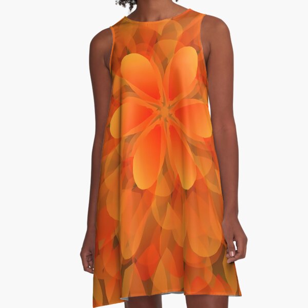 Item preview, orange flower, Faded petals designed and sold by artbleed.