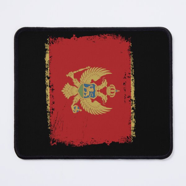 Item preview, Montenegro Flag Distressed designed and sold by rafaeltto.