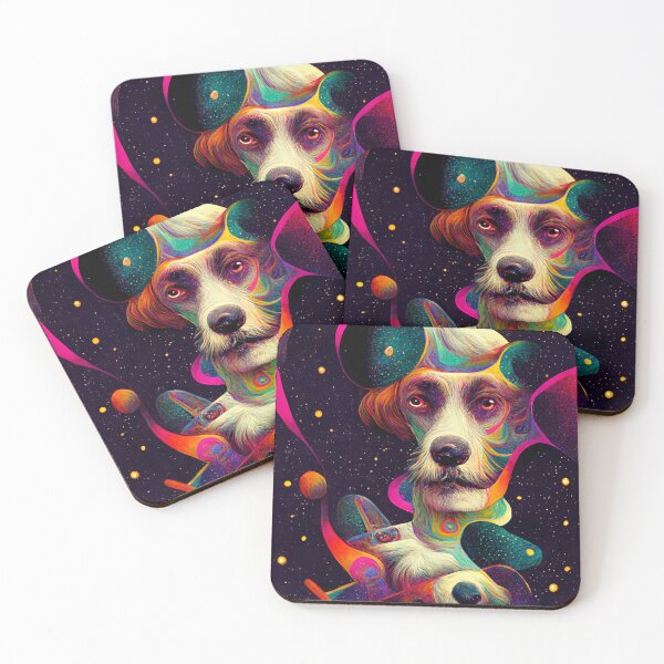 Item preview, Dog in Space designed and sold by deificusArt.