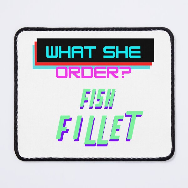 Item preview, What She Order? Fish Fillet Retro designed and sold by flying-flamingo.