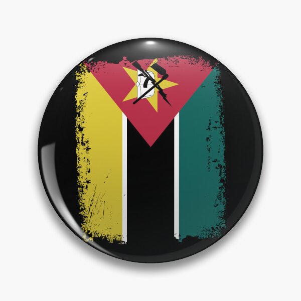 Item preview, Mozambique Flag Distressed designed and sold by rafaeltto.