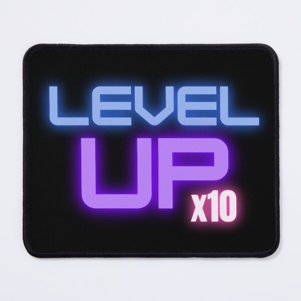 Item preview, Level Up x10 designed and sold by flying-flamingo.