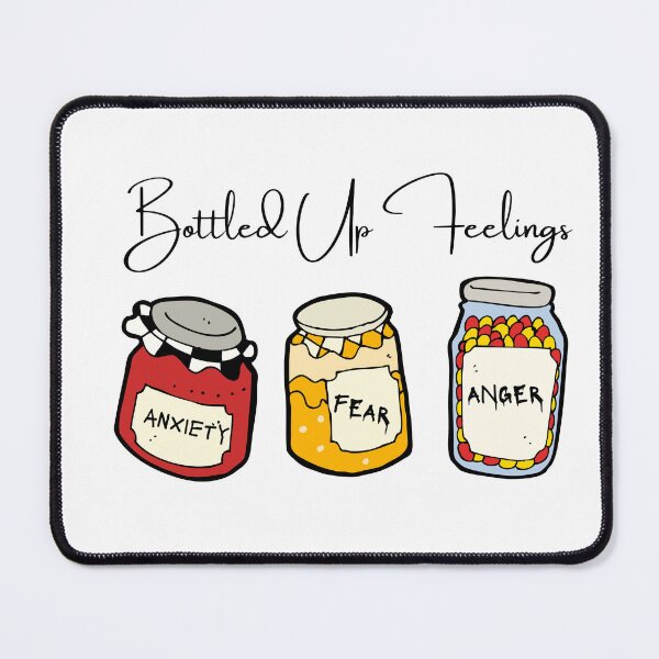 Item preview, Bottled Up Feelings designed and sold by flying-flamingo.