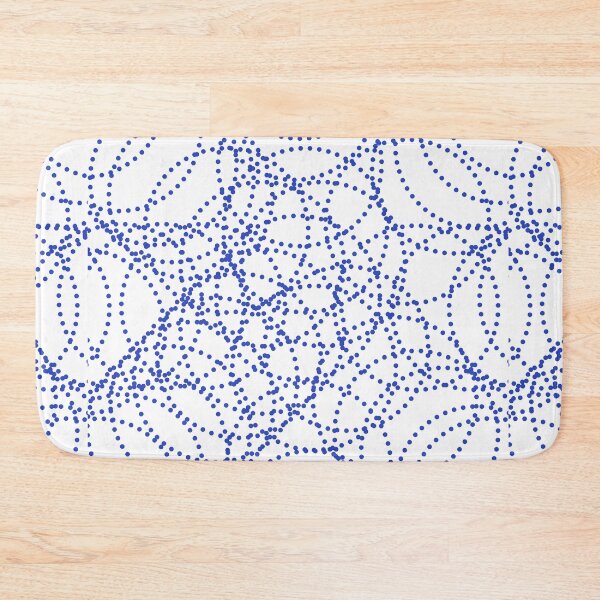 Item preview, Blue doted circle seamless background designed and sold by Giree07.