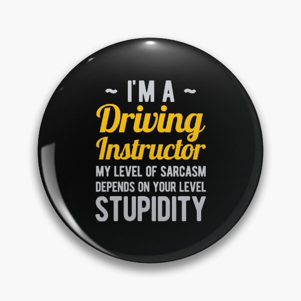 Item preview, Funny Driving Instructor designed and sold by artworkbyrihen.