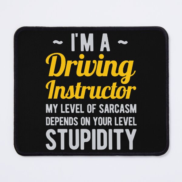 Item preview, Funny Driving Instructor designed and sold by artworkbyrihen.