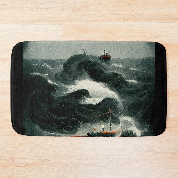 Item preview, Boats in a Storm designed and sold by deificusArt.