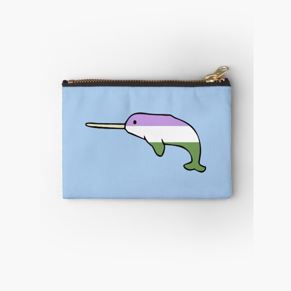 Item preview, Genderqueer Narwhal designed and sold by jezkemp.