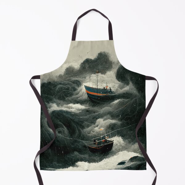 Item preview, Boats in a Storm designed and sold by deificusArt.