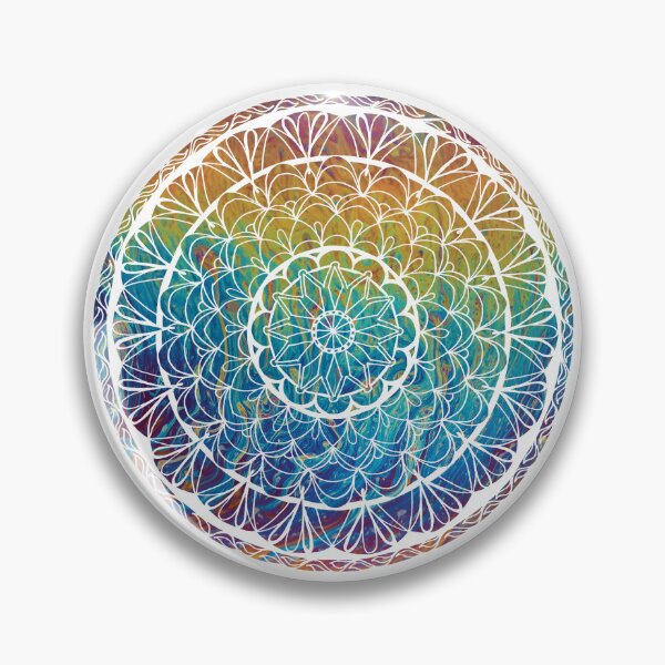 Item preview, Psychedelic Tie-Dye Mandala designed and sold by Jon J.S.H.