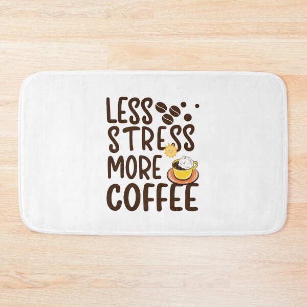 Item preview, Less Stress More Coffe designed and sold by Zakaria-4.
