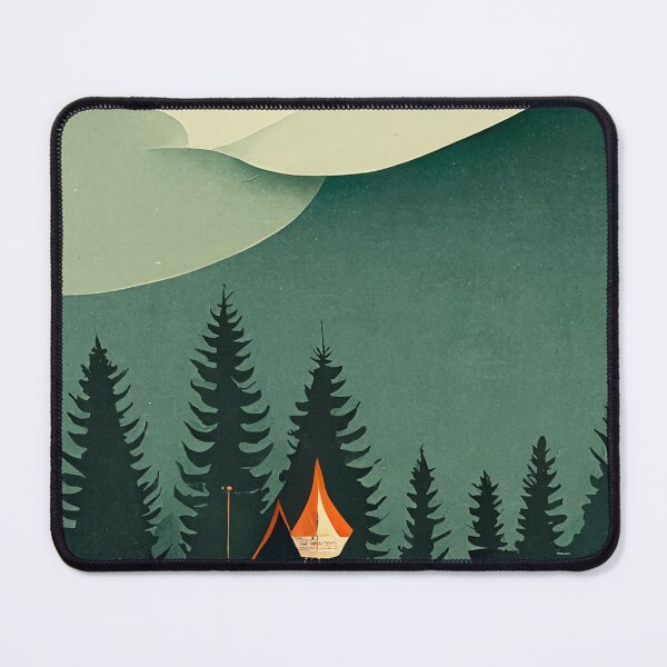 Item preview, Camping in the Woods designed and sold by deificusArt.