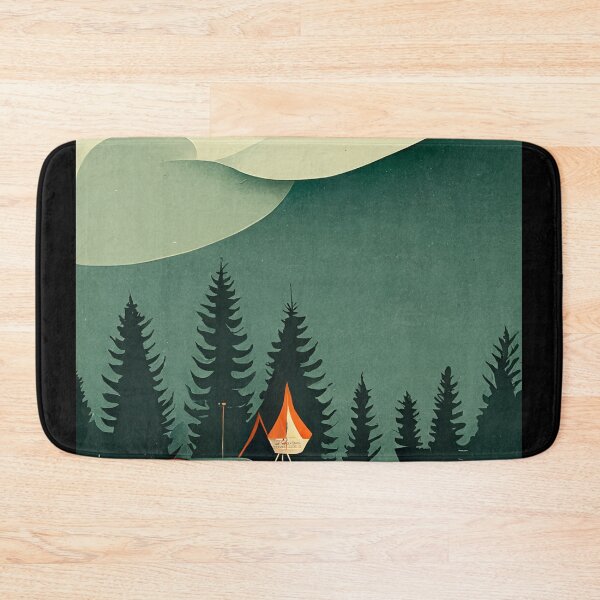 Item preview, Camping in the Woods designed and sold by deificusArt.
