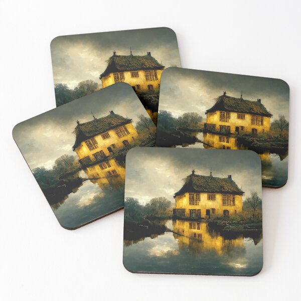 Item preview, Yellow House Reflection designed and sold by XanaduTheater.