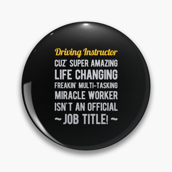 Item preview, Funny Driving Instructor designed and sold by artworkbyrihen.