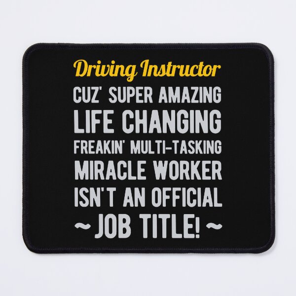 Item preview, Funny Driving Instructor designed and sold by artworkbyrihen.