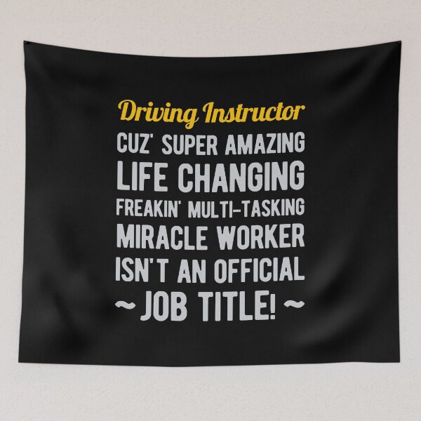 Item preview, Funny Driving Instructor designed and sold by artworkbyrihen.