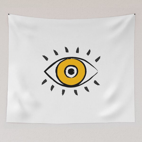 Item preview, Orange Evil Eye designed and sold by Kurdish T-shirt.