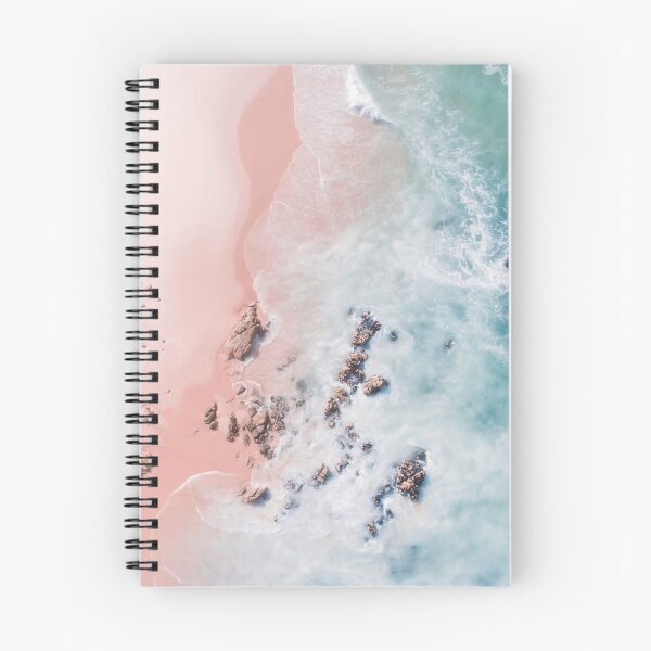 Item preview, Sea Bliss - Fotografía aérea de Pink Beach Ocean Sea de Ingrid Beddoes designed and sold by Ingrid Beddoes Photography.
