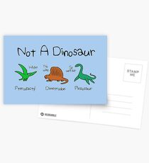Not A Dinosaur (Pterodactyl, Dimetrodon, Plesiosaur) Postcards