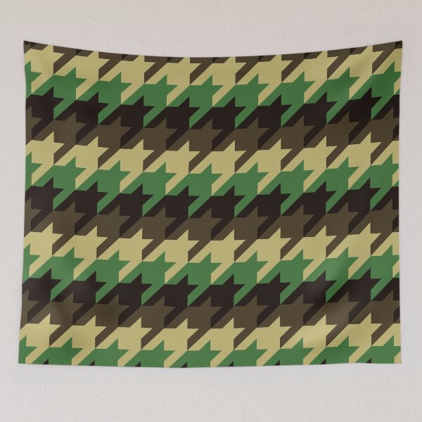 Item preview, Camouflage Houndstooth designed and sold by jezkemp.