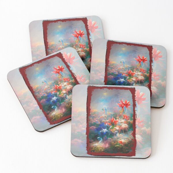 Item preview, Abstract Strange Flowers designed and sold by tabemisa.