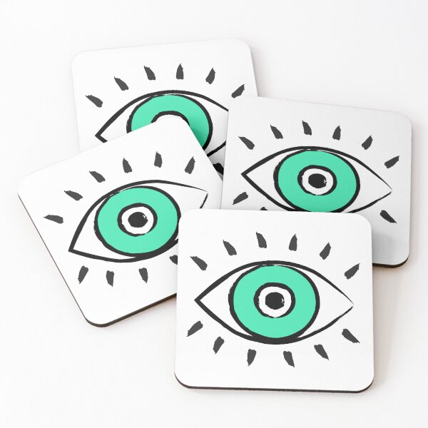 Item preview, Green Evil Eye designed and sold by Kurdish T-shirt.