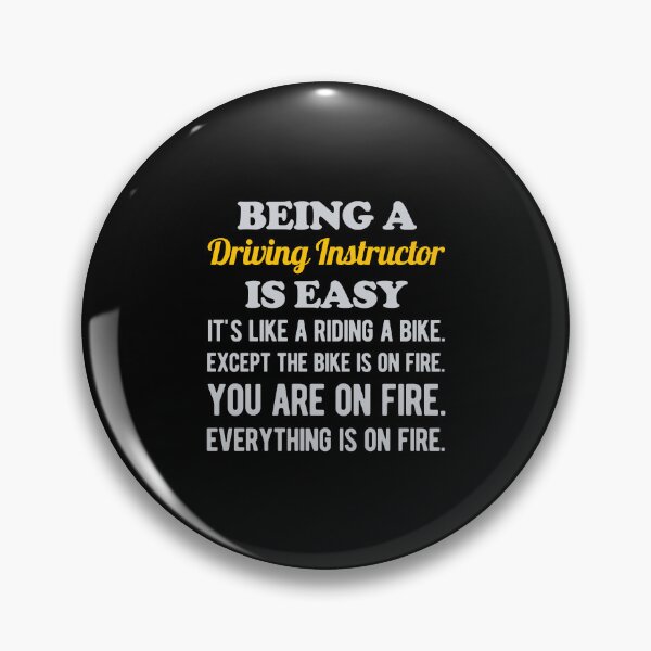 Item preview, Funny Driving Instructor designed and sold by artworkbyrihen.