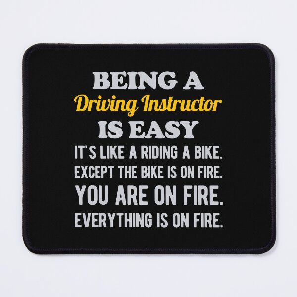 Item preview, Funny Driving Instructor designed and sold by artworkbyrihen.