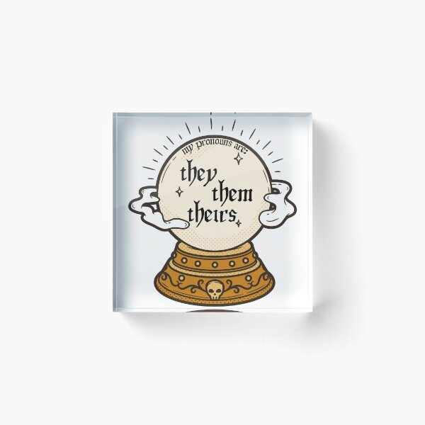 Item preview, Fortune Teller Pronouns: they/them/theirs designed and sold by hec8.