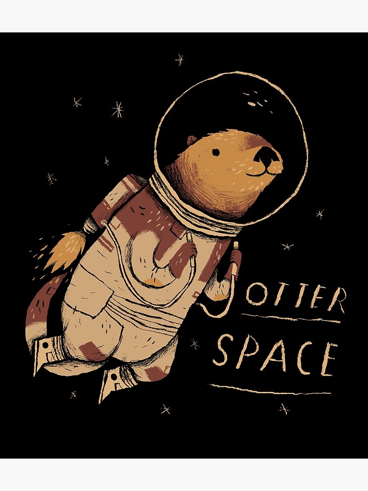 Discover Otter Space Poster