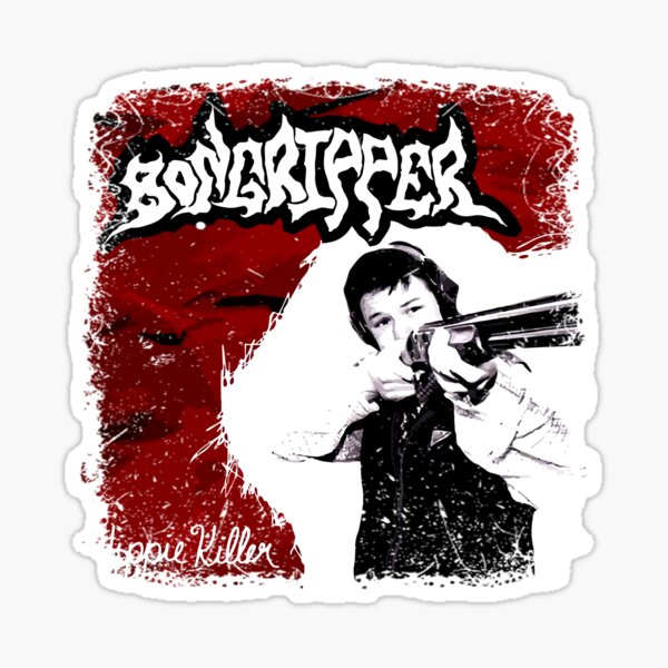 Bongripper Hippie Killer Sticker For Sale By Xxxvintagexxx Redbubble
