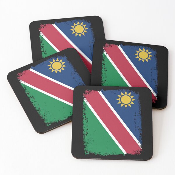 Item preview, Namibia Flag Distressed designed and sold by rafaeltto.