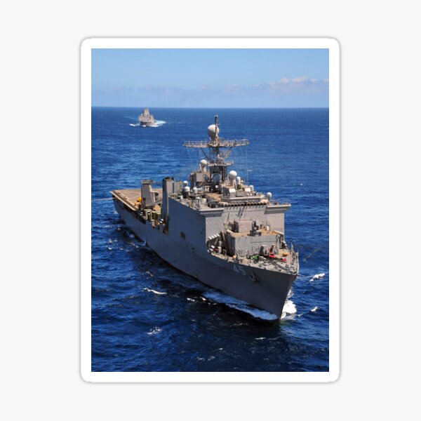 Item preview, STK104800M-USS Comstock leads a convoy of ships in the Indian Ocean.  designed and sold by StocktrekImages.